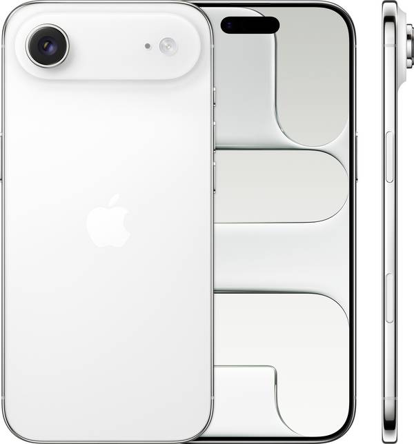 Apple iPhone Air iPhone 512 GB, 16.5 cm (6.5 palec), Oblačná bílá, iOS 26, dual SIM