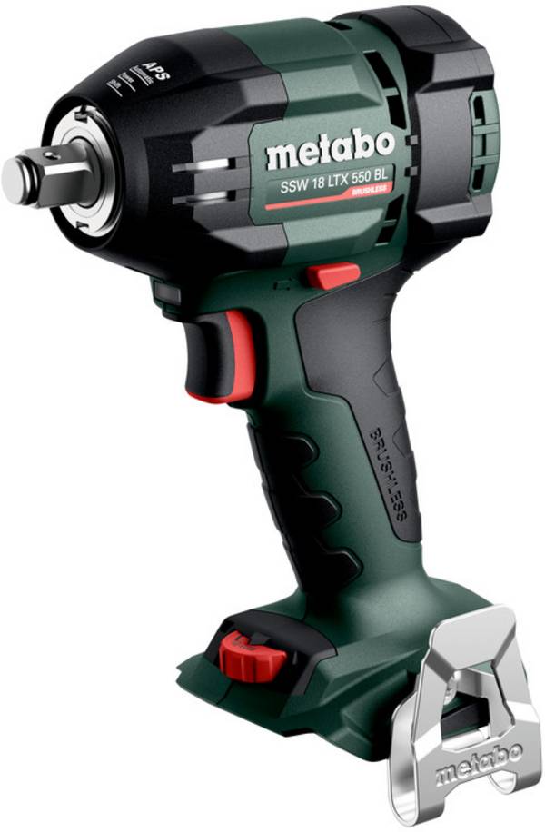 Metabo SSW 18 LTX 550 BL, 602404840 aku rázový utahovák, 18 V, Li-Ion