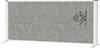 Maul oddělovací příčka pro členění prostoru MAULconnecto (š x v) 120 cm x 52.75 cm fleece tmavě šedá , stříbrná 9851295