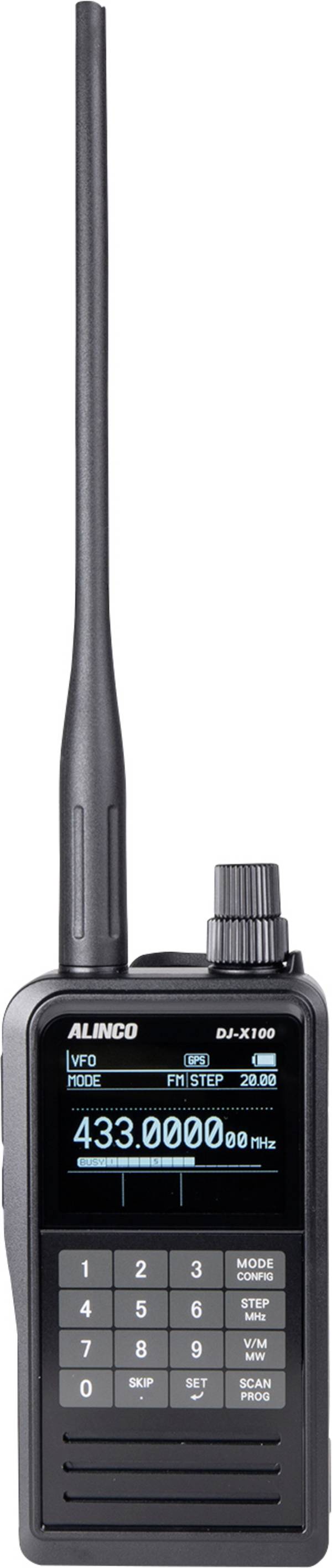 Alinco ALINCO DJ-X-100-E Digitaler Multi-Mode Empfänger 1207 Bezdrátový přijímač přenosný
