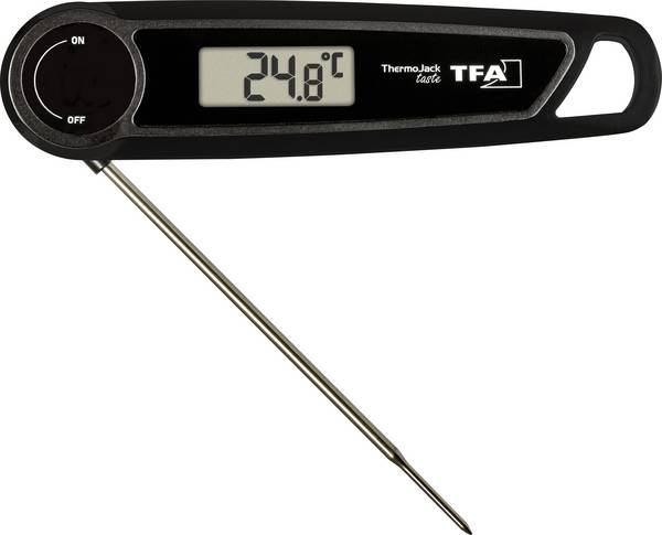 TFA Dostmann THERMO JACK TASTE grilovací teploměr černá