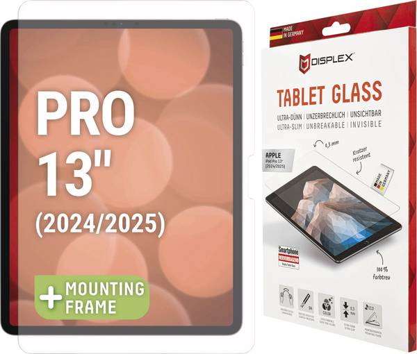 DISPLEX ochranné sklo na displej smartphonu Apple IPad pro 13" 1 ks Chránící proti otiskům prstů 01961