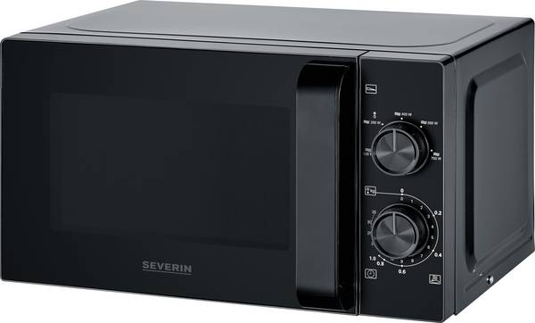 Severin 7790 mikrovlnná trouba černá, nerezová ocel  funkce časovače