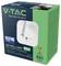 Krabice obsahující LED nástěnné svítidlo V-TAC s USB/PD nabíjením. Vybaveno LED diodami Cree, 830 lumenů, 8 wattů, energetická třída F, teplá bílá 3000K.