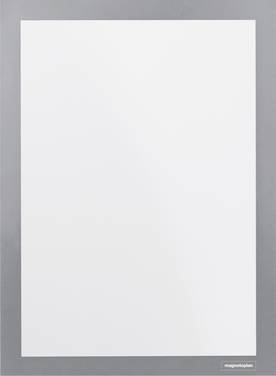 magnetoplan 1131901 info rámeček, samolepicí páska šedá  DIN A4