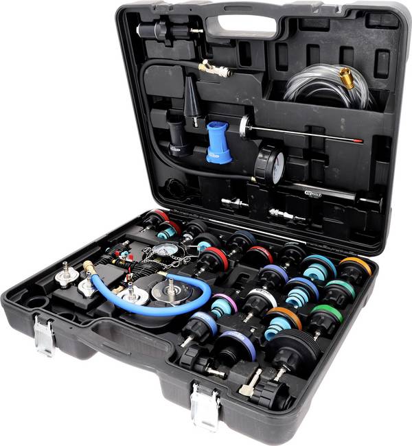 KS Tools 150.2300 Master sada pro diagnostiku chladicícho systému, 40 ks