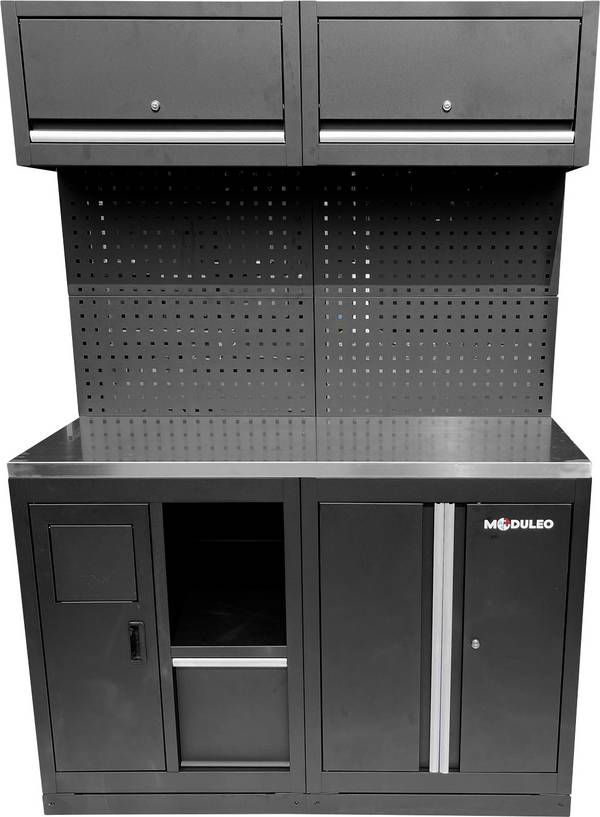 KS Tools 866.6040 Systém dílenských skříní (š x v x h) 1360 x 1890 x 500 mm černá