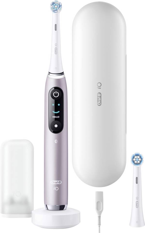 Oral-B Braun Oral-B iO Series 9N Rose Quartz JA elektrický kartáček na zuby, růžová, 408390