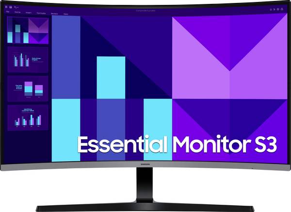 Samsung Essential Monitor S3 LS32D396GAU LCD monitor 81.3 cm (32 palec)16:9, 4 ms, VA LCD