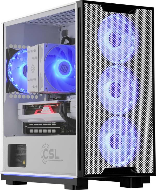 CSL Computer Gaming PC M12410H    Intel® Core™ Ultra 5 225F 4.9 GHz 32 GB RAM  1000 GB SSD   AMD Radeon™ RX 9070 16 GB GDDR6 Win 11 Home 95577