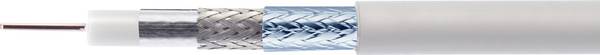 Kathrein 215500021 koaxiální kabel, vnější Ø: 6.8 mm, 75 Ω, 135 dB, bílá, metrové zboží