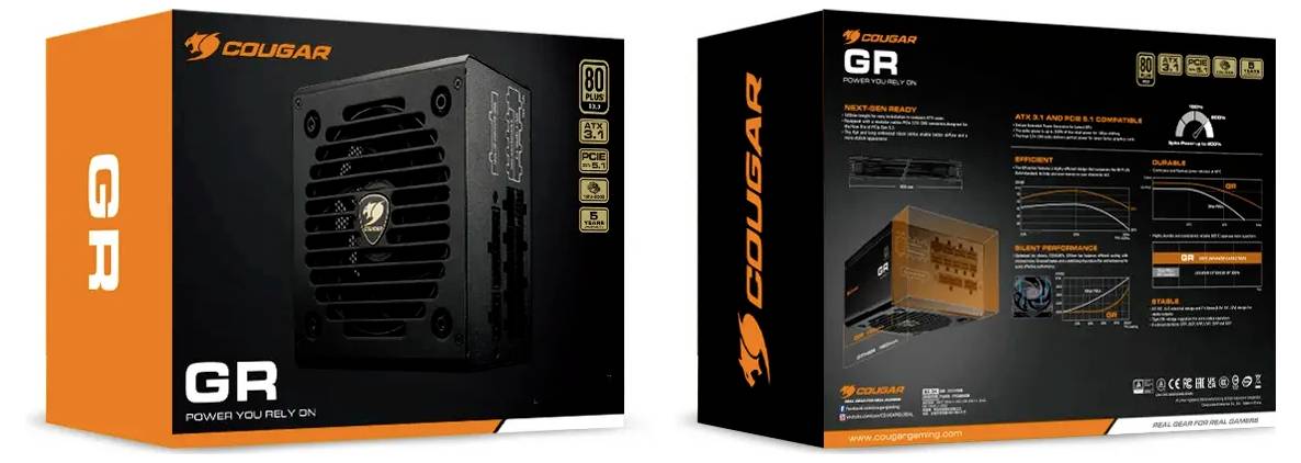 Cougar CGR GDN-750 PC síťový zdroj 750 W ATX 80 PLUS® Gold-11