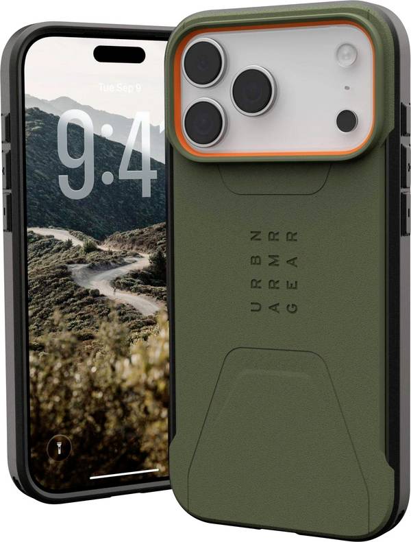 Urban Armor Gear  Case Apple iPhone 17 Pro Max zelená, oranžová  114546117297