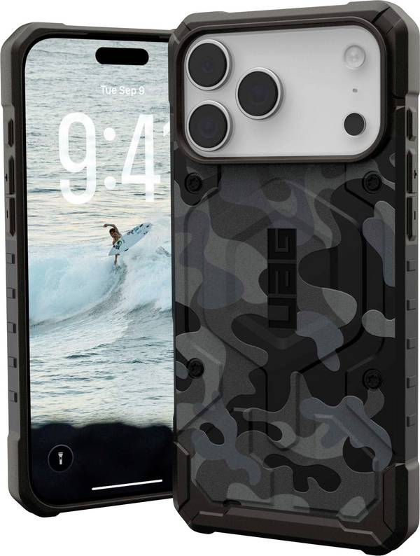 Urban Armor Gear  Case Apple iPhone 17 Pro Max Midnight (půlnoční čerrná)  114549114061