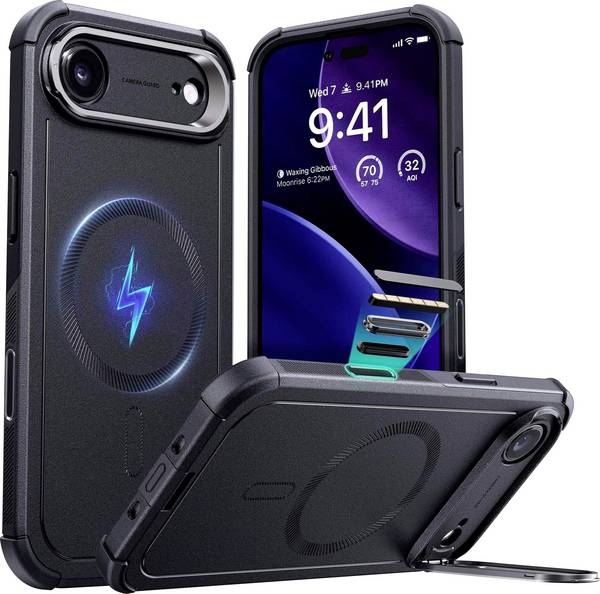 ESR  Case Apple iPhone Air černá Kompatibilní s MagSafe 1A88000101