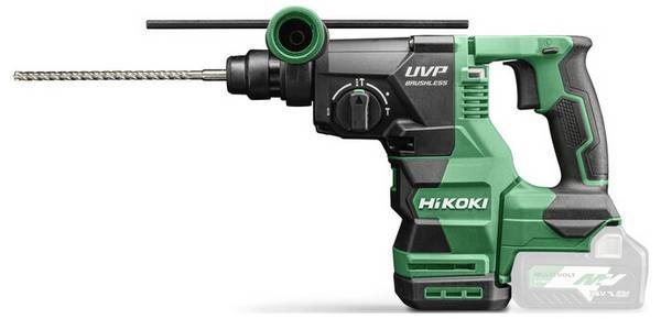 HiKOKI DH3628DA SDS plus-aku vrtací kladivo, Akumulátorové sekací kladivo     bez akumulátoru, bez nabíječky