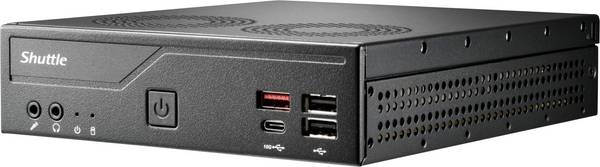 Shuttle mini PC (HTPC)    8K Intel® Core™ Ultra 5 225 4.90 GHz 32 GB RAM  1 TB SSD Intel Intel XE 4K / 8K Intel     DH810-32-1-W