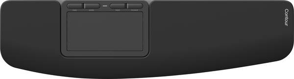 Contour Contour Touch Ergonomic Touchpad wireles  klávesnice, přenos bezdrátový, 4 tlačítko, černá