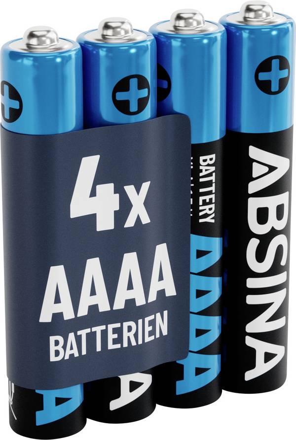 Absina  minibaterie (AAAA) AAAA  alkalicko-manganová 1.5 V 500 4 ks