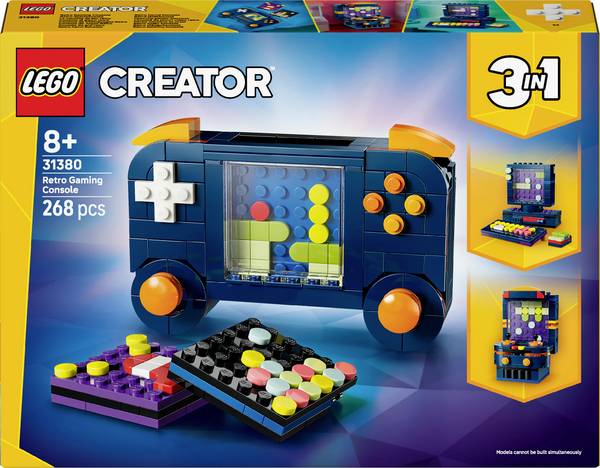 31380 LEGO® CREATOR Retro herní konzole 3 v 1 (31380)