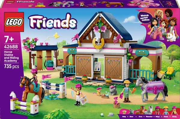 42688 LEGO® FRIENDS Koně a jezdeckou školu (42688); herní sada