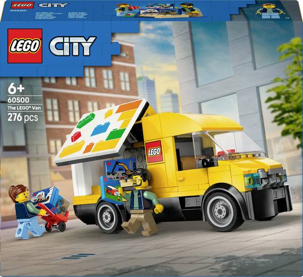 60500 LEGO® CITY LEGO LEGO dodávkový vůz (60500); stavebnice pro děti