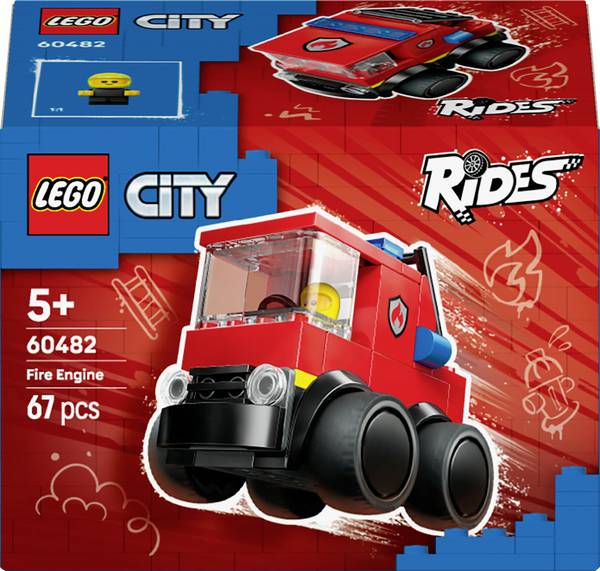 60482 LEGO® CITY Coole žihadlo - hasičské auto (60482), stavebnice