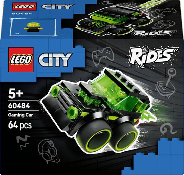 60484 LEGO® CITY Coole žihadlo - herní závodní auto (60484), stavebnice