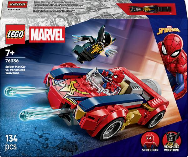 76336 LEGO® MARVEL SUPER HEROES Spider-Man Auto s Venomized Wolverine (76336)