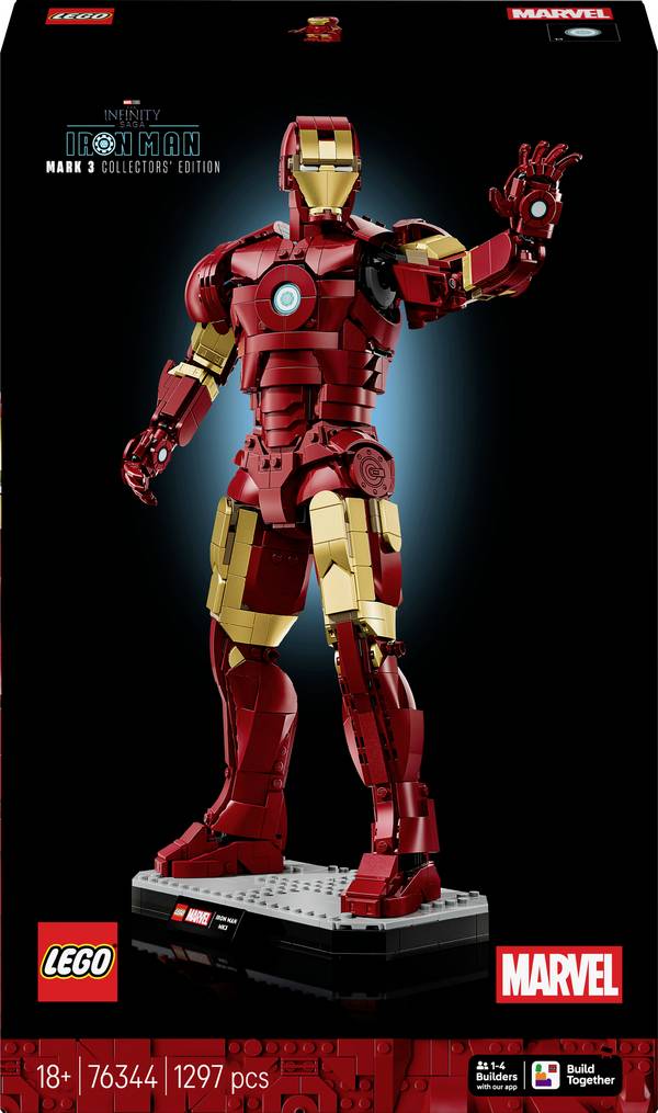 76344 LEGO® MARVEL SUPER HEROES Iron Man Mark 3 sbírky (76344)