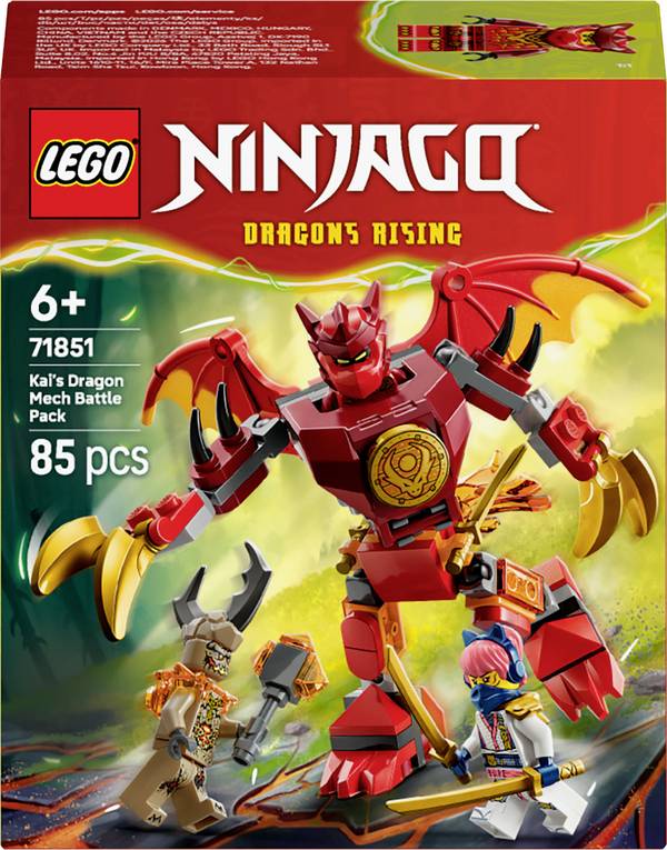 71851 LEGO® NINJAGO Sada drak - Mech Battle (71851)