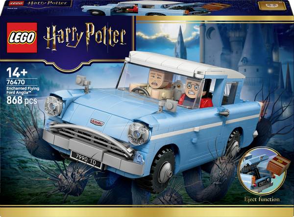 76470 LEGO® HARRY POTTER™ Futgender Ford Anglia™ (76470); autíčko na hraní
