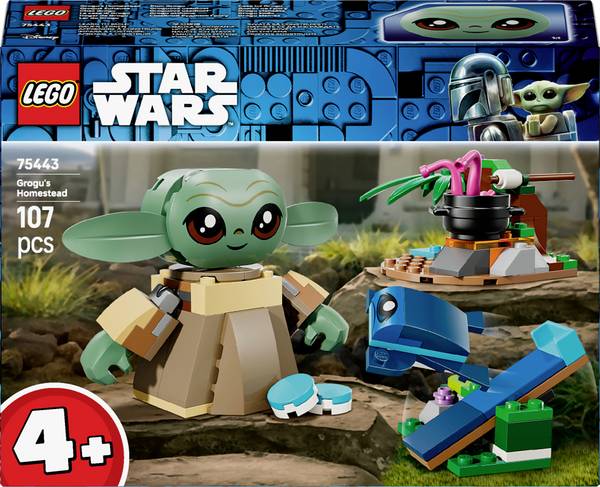 75443 LEGO® STAR WARS™ Grogus doma (75443): Stavební a herní sada
