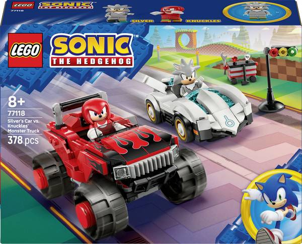 77118 LEGO® Sonic the Hedgehog Silvers Auto vs. Knickles’ Monstertruck (77118)