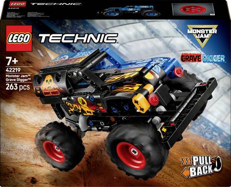 42219 LEGO® TECHNIC Monster Jam™ Grave Digger™ a LED (42219)