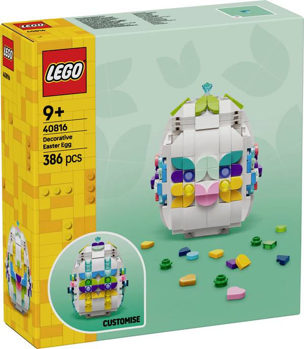 6530988 LEGO® ICONS™ Osterei (40816); Osterrei; Bauset