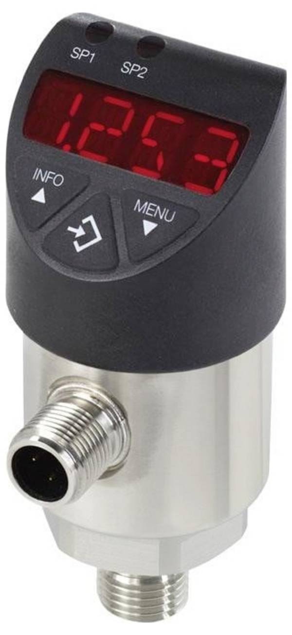 WIKA  Elektronický tlakový spínač  1 ks  PSD-4  0 bar do 10 bar  zástrčka M12, 4pólová  1 PNP