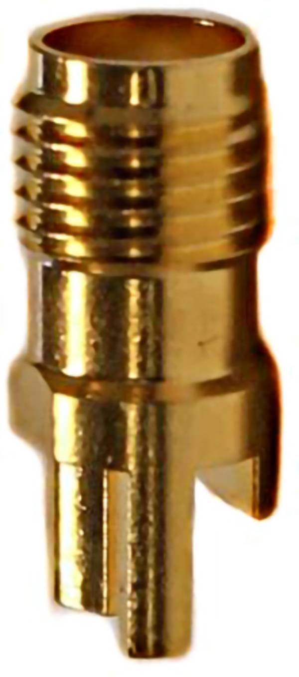 Mueller Electric BU-1420761891 adaptérový konektor, SMA zásuvka - deska tištěných spojů, mosaz