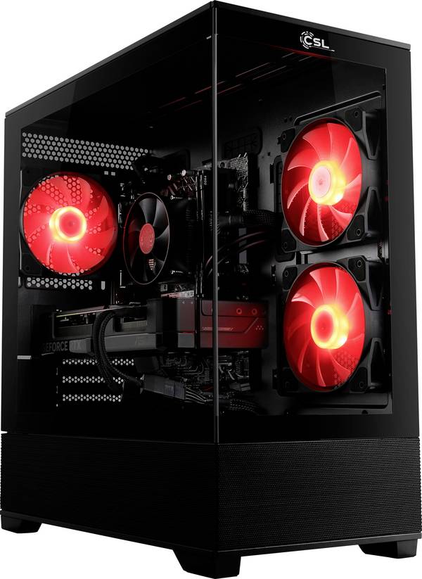 CSL Computer Gaming PC M13010H    AMD Ryzen 5 5500 4.2 GHz 32 GB RAM  1000 GB SSD   Nvidia GeForce RTX™ 3050 6 GB GDDR6 Win 11 Home 97544