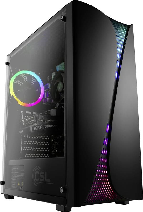 CSL Computer Gaming PC M13030H    AMD Ryzen 5 5500 4.2 GHz 32 GB RAM  1000 GB SSD   Nvidia GeForce RTX™ 3050 6 GB GDDR6 Win 11 Home 97546