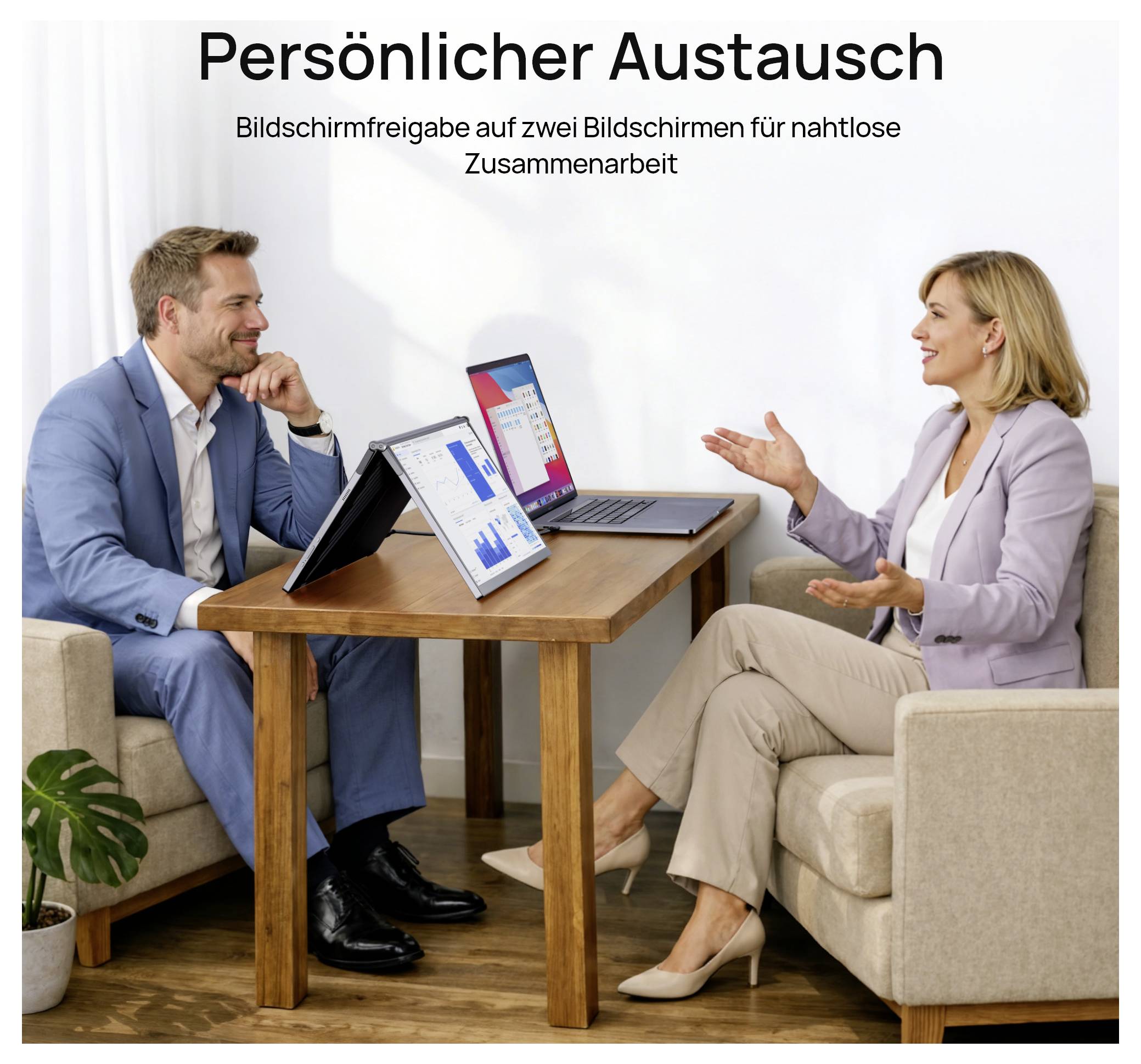 Arzopa E1 Dual Screen Přenosný monitor 39.6 cm (15.6 palec)1920 x 1080 Pixel, 16:9, 25 ms, IPS LCD-15