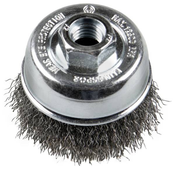 Klingspor Hrncový kartáč BT 600 W, 100 mm závit M 14 0,3 ocel BT 600 W  358375 1 ks