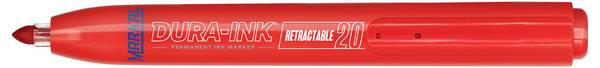 Markal DURA-INK RETRACTABLE 96575 permanentní popisovač  černá Vodotěsné: Ano