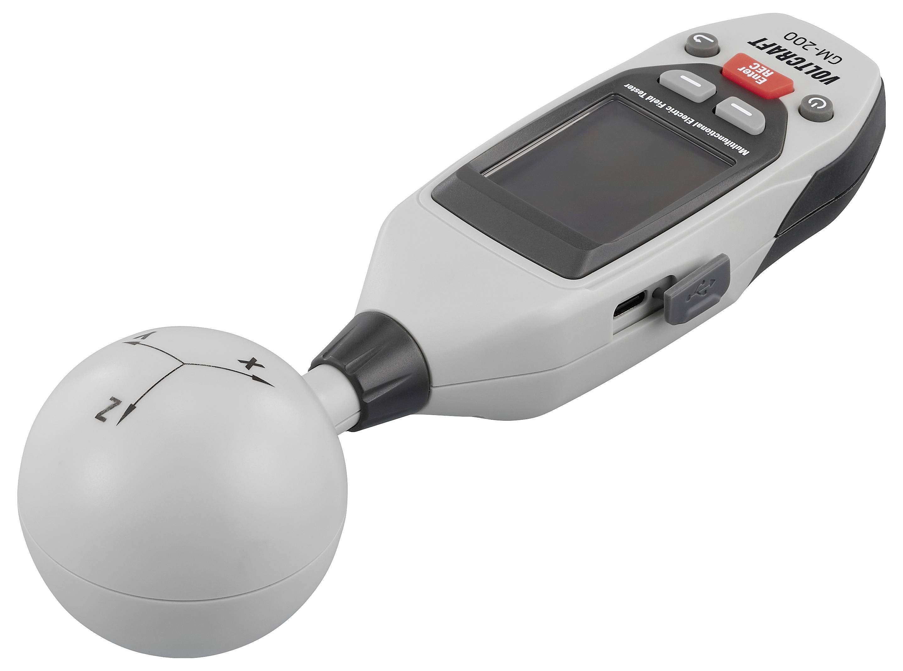 VOLTCRAFT GM-200 měřič nízkofrekvenčního (NF) elektrosmogu-4