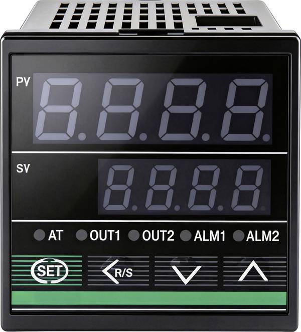 TRU COMPONENTS TC-CH102 PID termostat B , E , J , K, N , R , S , T , Pt100 -200 do 1820 °C SSR, analogový proudový (d x š x v) 82 x 48 x 48 mm