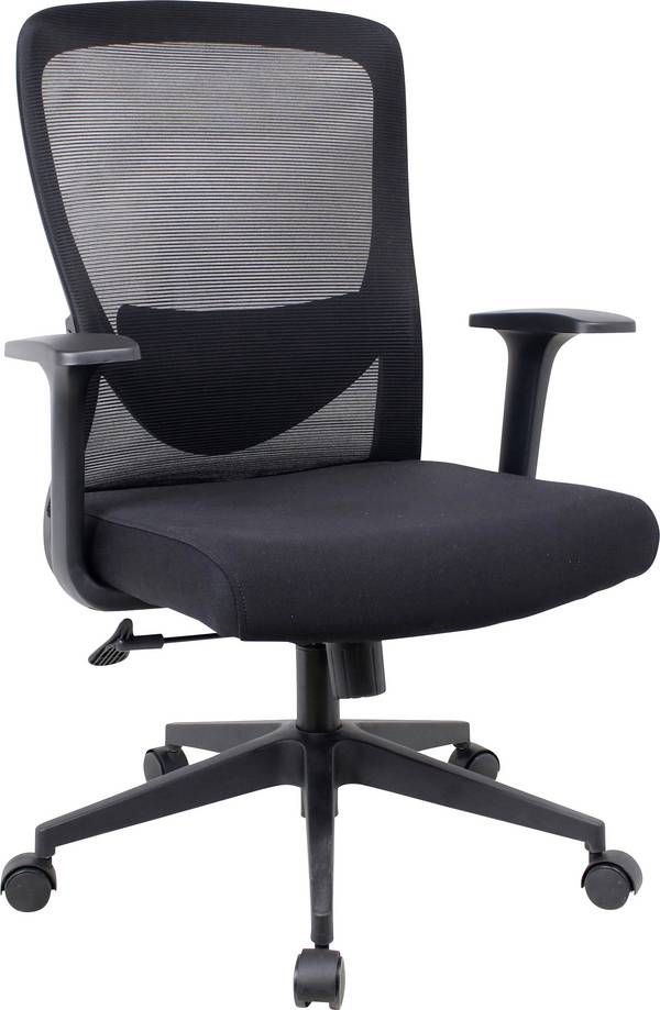 SpeaKa Professional otočná kancelářská židle  SP-MOC-002 černá SP-14124760 1 ks