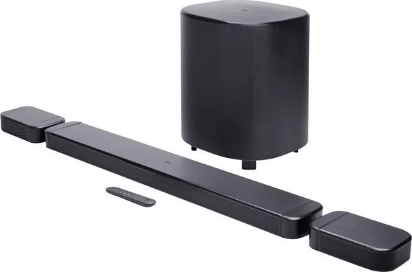 JBL Bar 800 MK2 Soundbar černá Bluetooth®, vč. bezdrátového subwooferu, upevnění na zeď, Wi-Fi