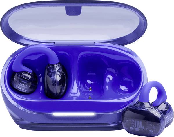 JBL Soundgear Clips TWS  otevřená sluchátka Bez kabelu, Bluetooth®  modrá  Nabíjecí pouzdro, dotykové ovládání, voděodolná