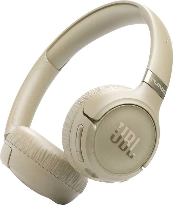 JBL Tune 680 NC  sluchátka uzavřená (Over Ear) Bez kabelu, Bluetooth®, kabelová stereo béžová  regulace hlasitosti, Vypnutí zvuku mikrofonu Hi-Fi