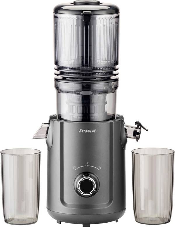 Trisa Slow Flow Juice odšťavňovač, 300 W, černá